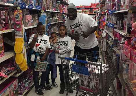 Shop with a Jock - Donald Penn