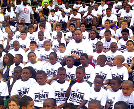 Donald Penn Football Camp 2014