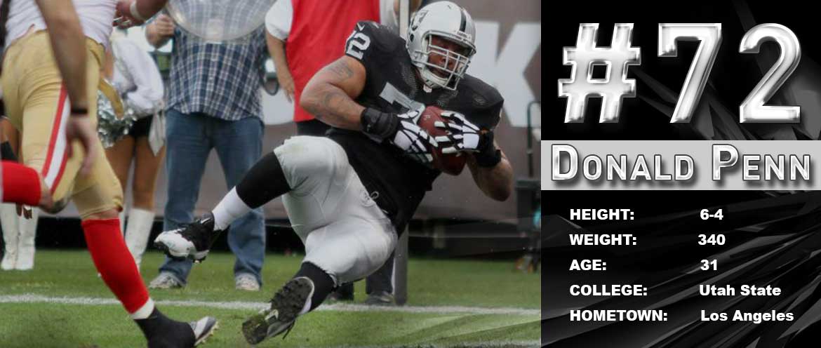 Donald Penn- Oakland Raiders