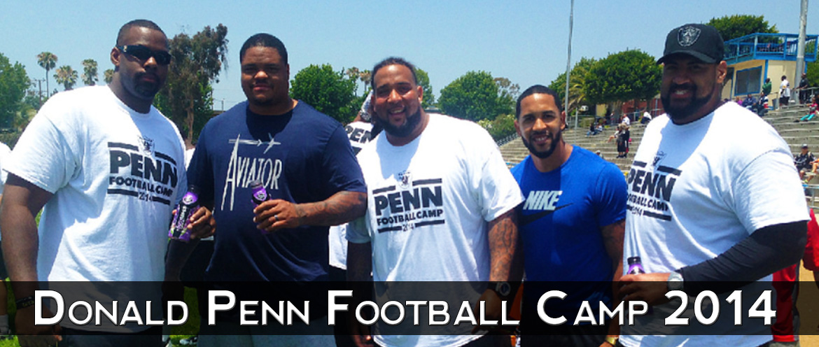 Donald Penn Foundation Football Camp 2014